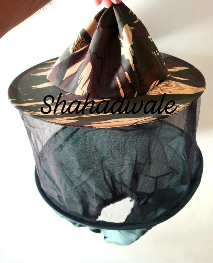 Bee Veil Protection Cap | Beekeeper Protective Gear for Face & Neck Safety - Image 1
