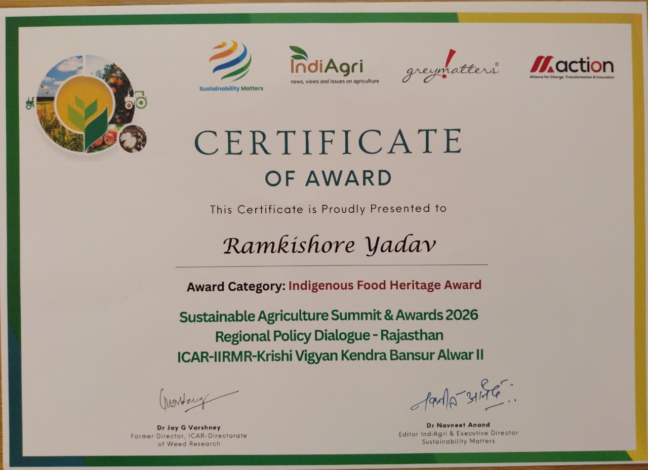SHAHADWALE honored at the Sustainable Agriculture Summit and Awards 2026