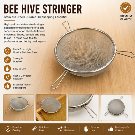 Stainless Steel Honey Strainer
